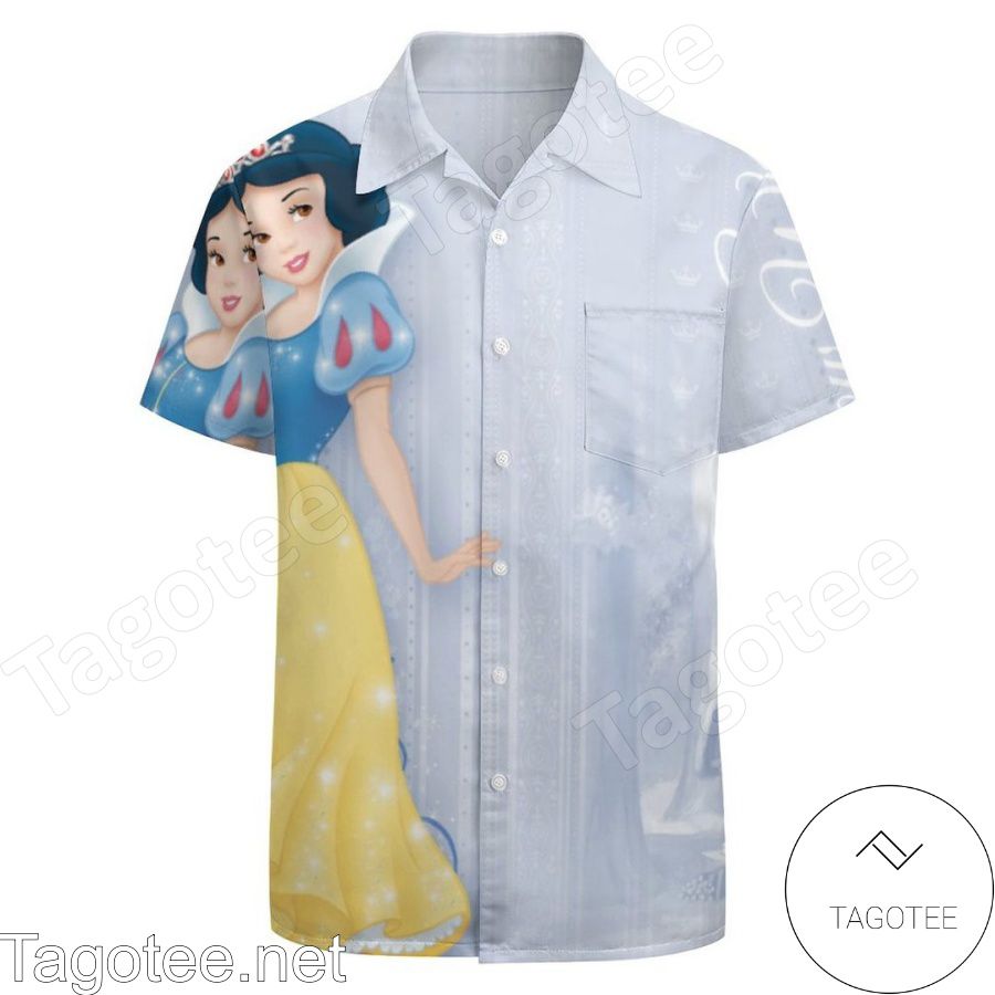 Snow White Princess Disney Hawaiian Shirt And Short