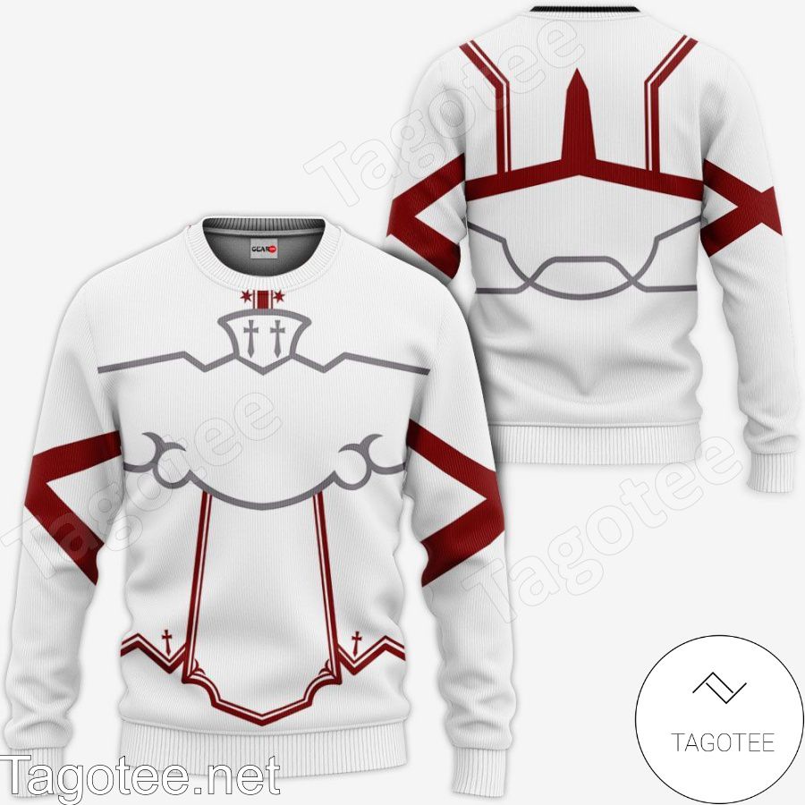 Sword Art Online Asuna Yuuki Uniform Anime Jacket, Hoodie, Sweater, T-shirt a