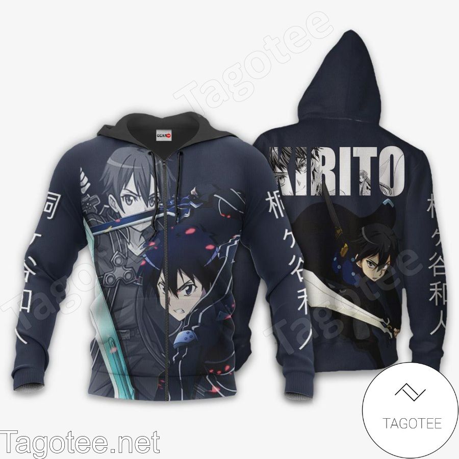 Sword Art Online Kirito Anime Jacket, Hoodie, Sweater, T-shirt