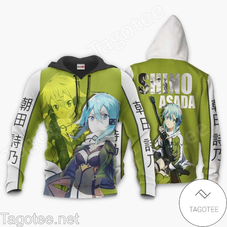Sword Art Online Shino Asada Anime Jacket, Hoodie, Sweater, T-shirt b