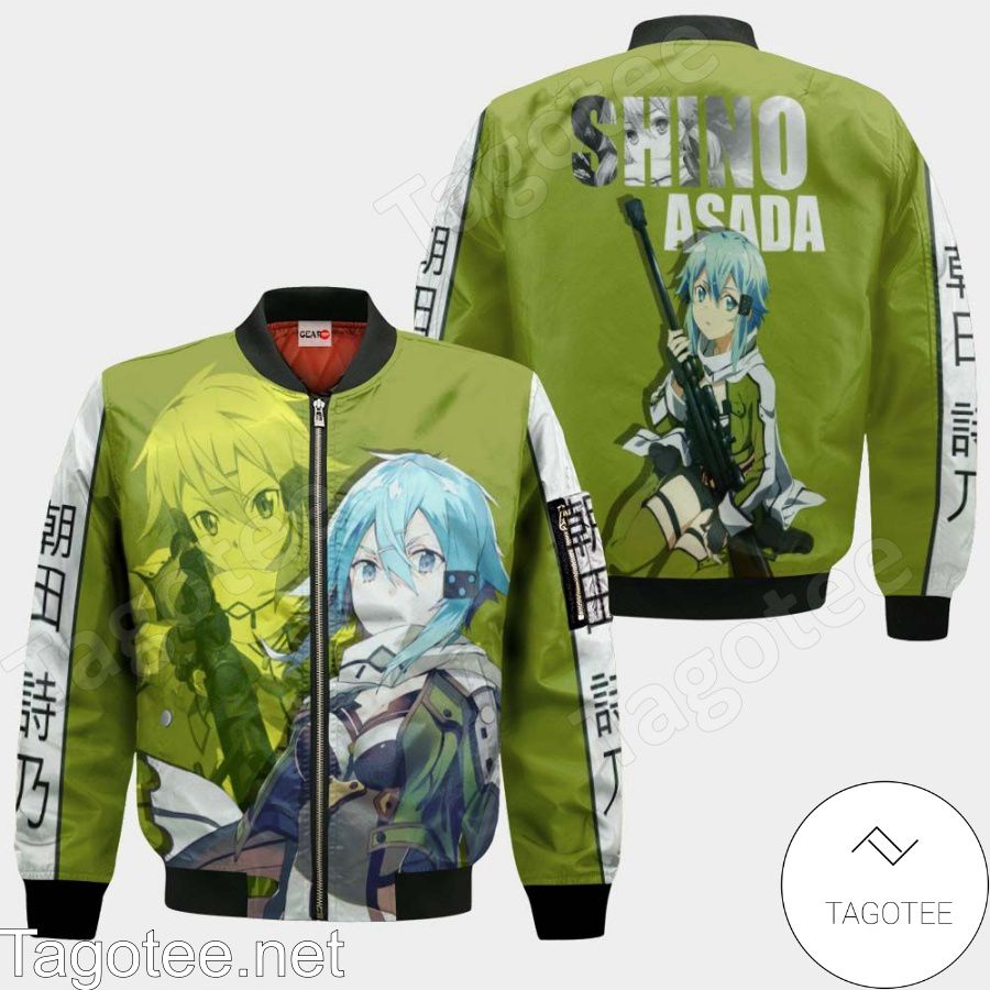 Sword Art Online Shino Asada Anime Jacket, Hoodie, Sweater, T-shirt c