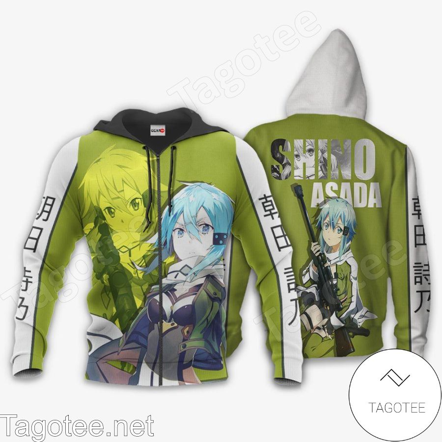 Sword Art Online Shino Asada Anime Jacket, Hoodie, Sweater, T-shirt