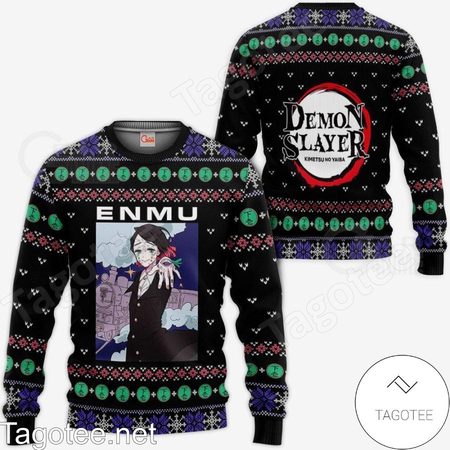 Tamio Enmu Ugly Christmas Demon Slayer Anime Gift Jacket, Hoodie, Sweater, T-shirt