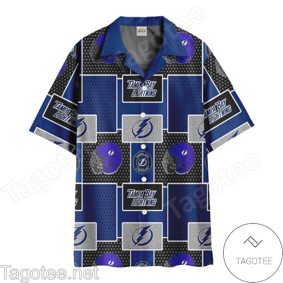 Tampa Bay Lightning Logo Hawaiian Shirt And Short