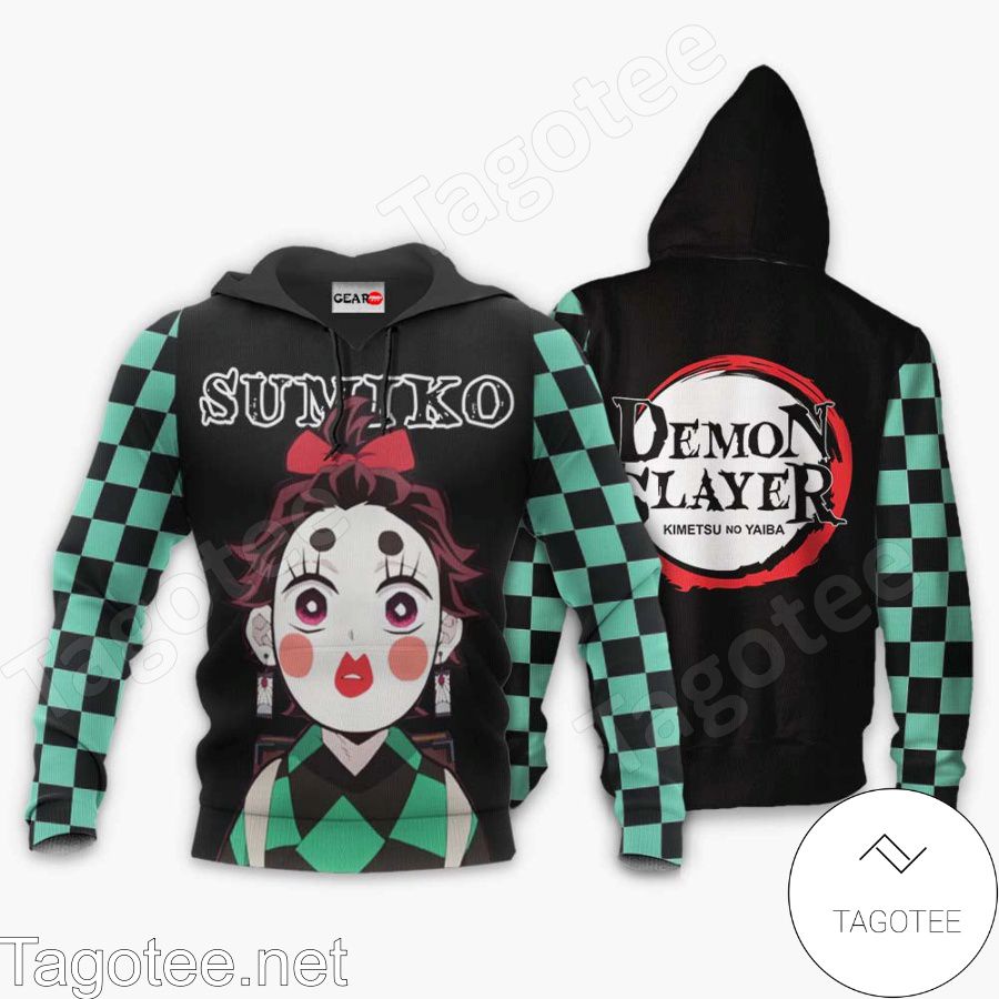 Tanjiro Sumiko Demon Slayer Anime Funny Jacket, Hoodie, Sweater, T-shirt b