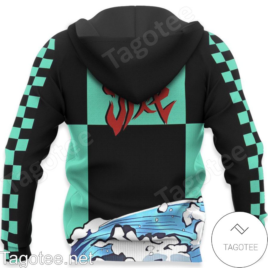 Tanjiro Water Breathing Demon Slayer Anime Jacket, Hoodie, Sweater, T-shirt x