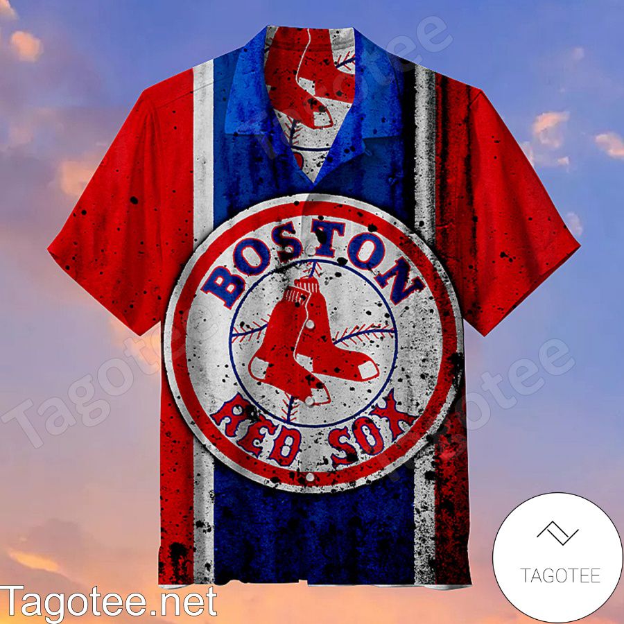 The Boston Red Sox 1976 Logo Hawaiian Shirt