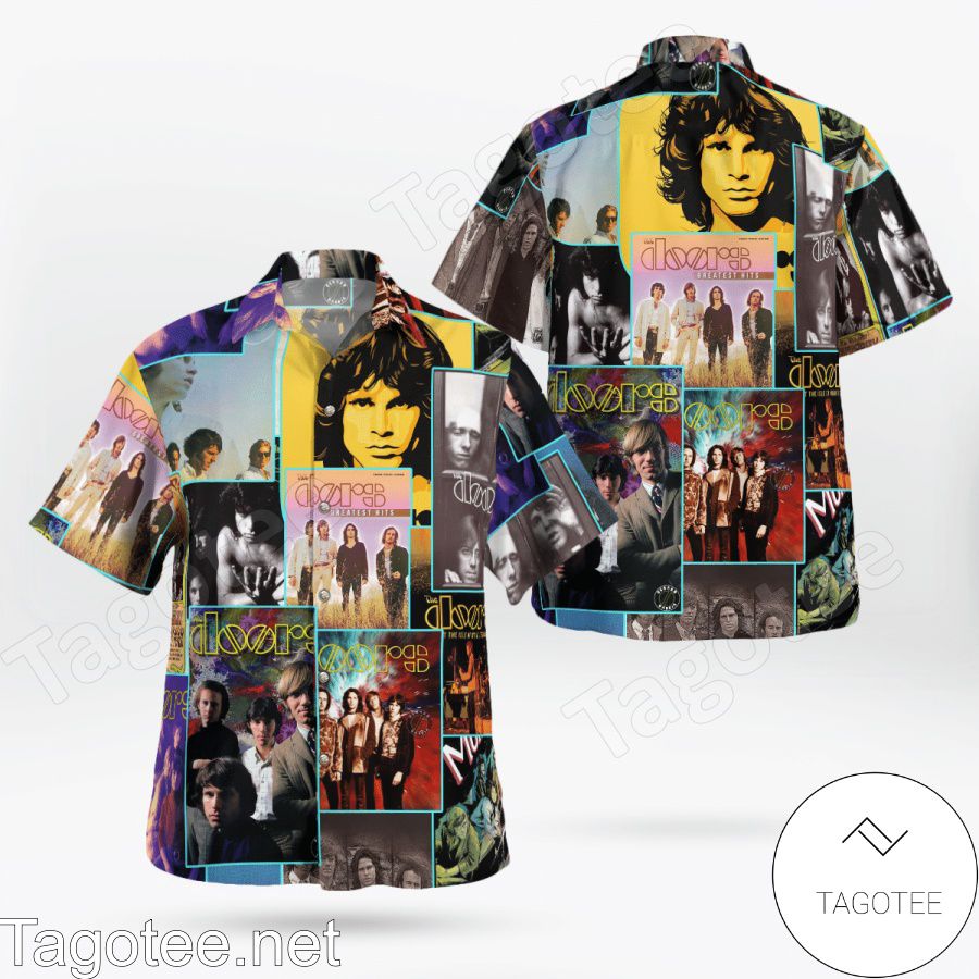 The Doors Rock Band Albums Hawaiian Shirt And Short