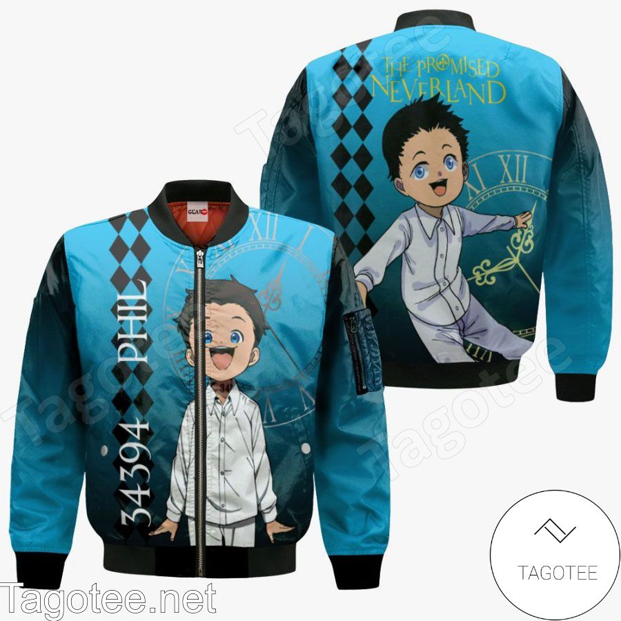 The Promised Neverland Phil Anime Jacket, Hoodie, Sweater, T-shirt c