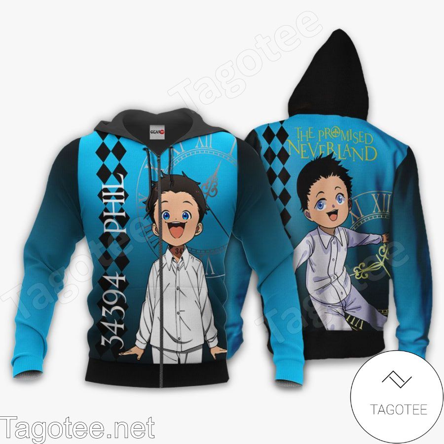 The Promised Neverland Phil Anime Jacket, Hoodie, Sweater, T-shirt