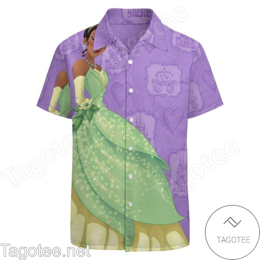 Tiana Fearless The Princess And The Frog Disney Hawaiian Shirt And Short