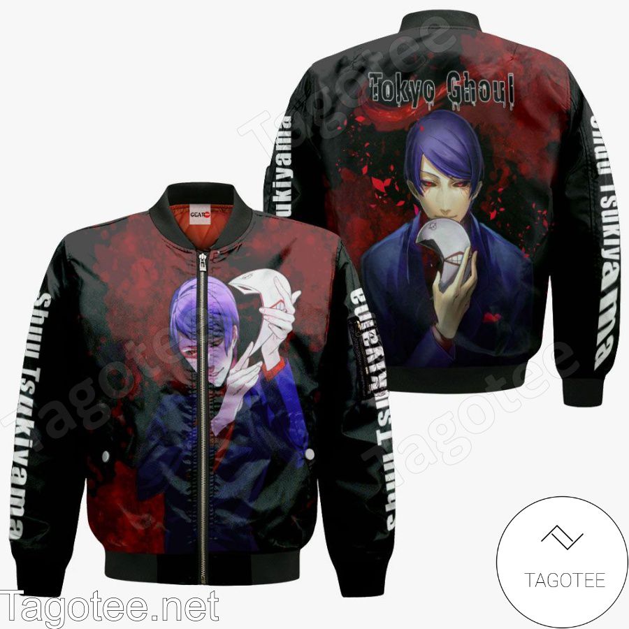 Tokyo Ghoul Shuu Tsukiyama Anime Jacket, Hoodie, Sweater, T-shirt c