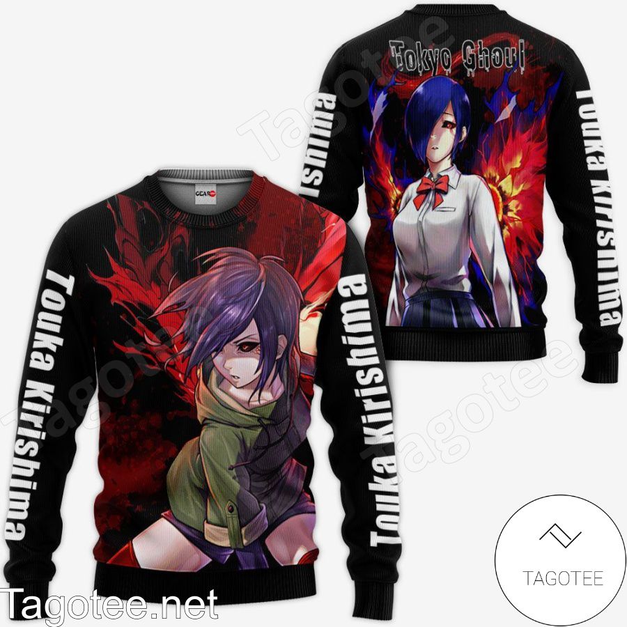 Tokyo Ghoul Touka Kirishima Anime Jacket, Hoodie, Sweater, T-shirt a