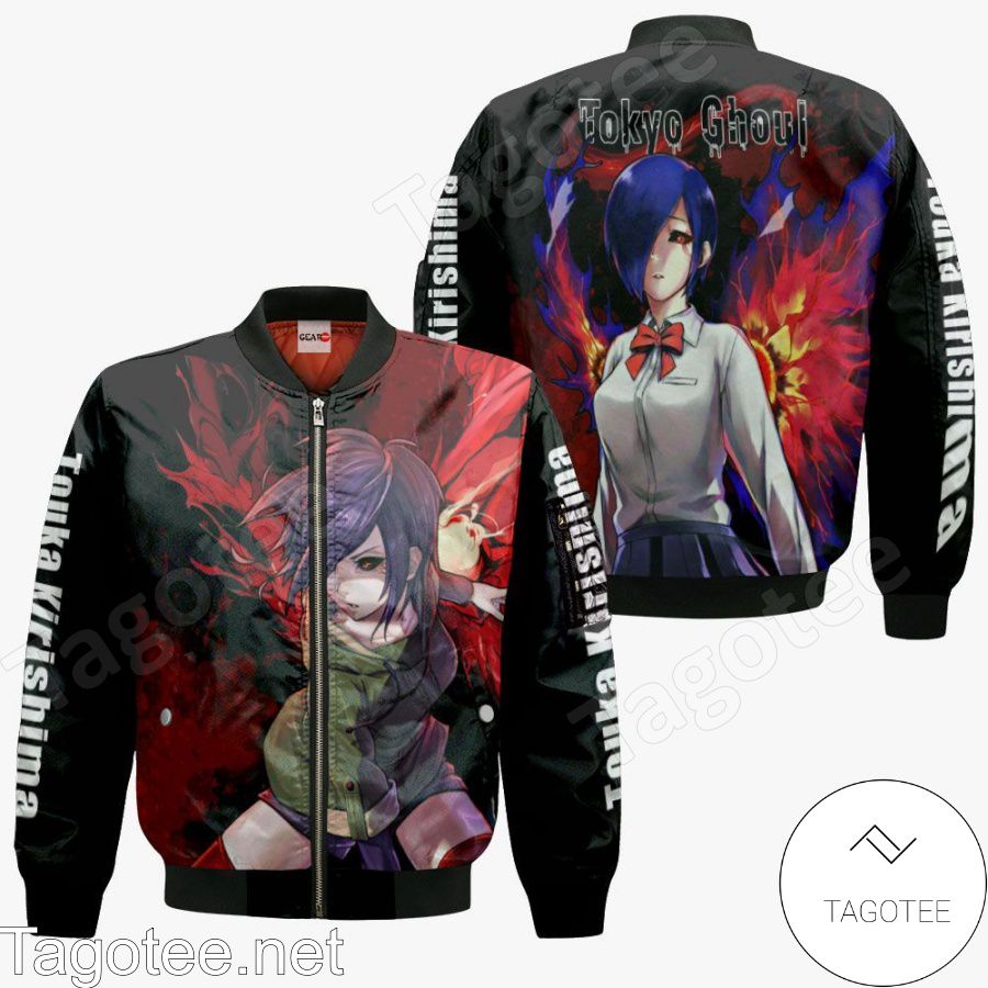 Tokyo Ghoul Touka Kirishima Anime Jacket, Hoodie, Sweater, T-shirt c