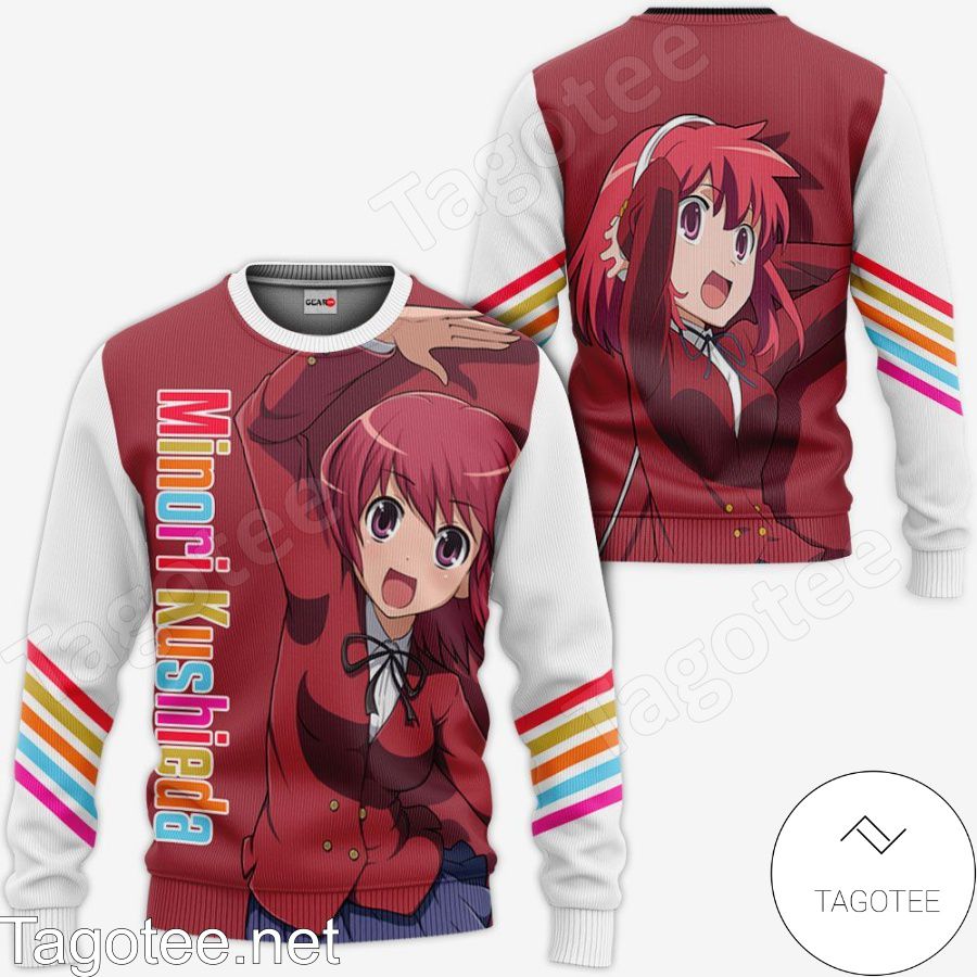 Toradora Minori Kushieda Anime Jacket, Hoodie, Sweater, T-shirt a