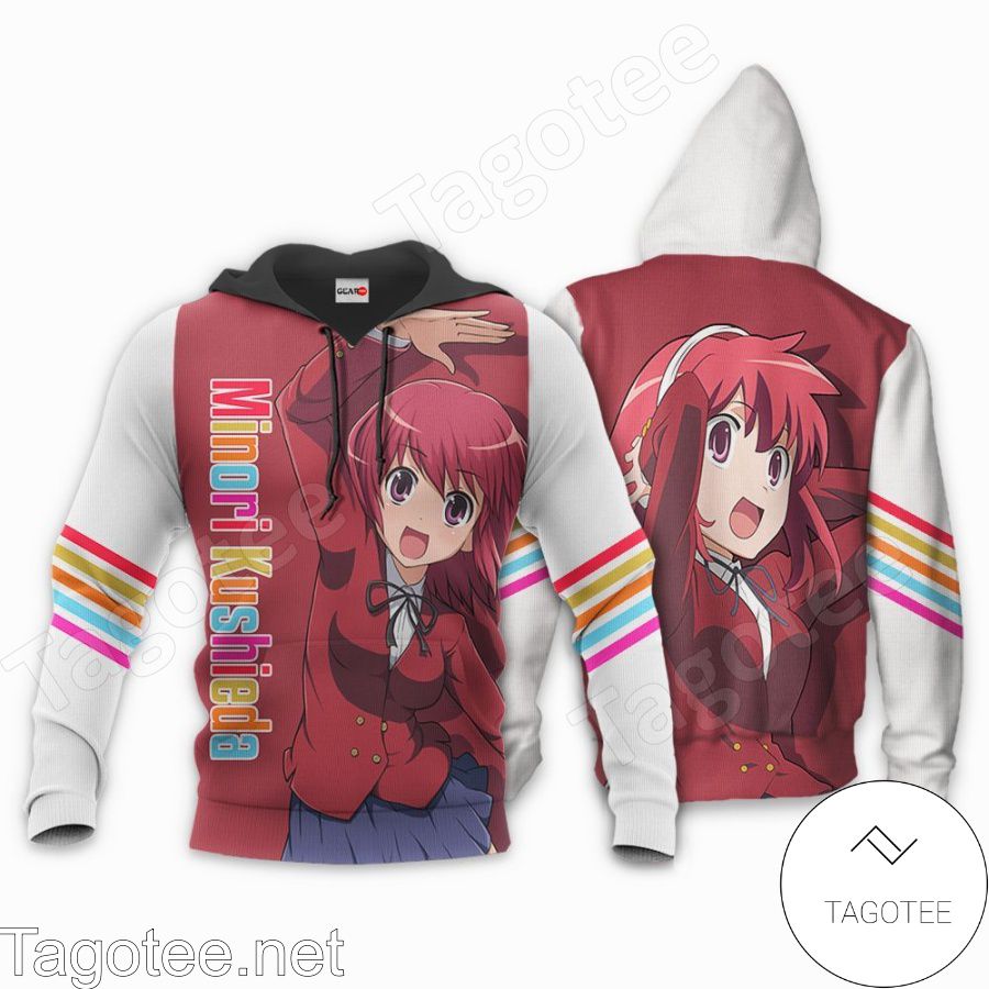 Toradora Minori Kushieda Anime Jacket, Hoodie, Sweater, T-shirt b