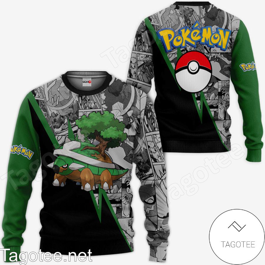Torterra Anime Pokemon Jacket, Hoodie, Sweater, T-shirt a