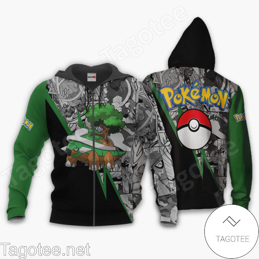 Torterra Anime Pokemon Jacket, Hoodie, Sweater, T-shirt