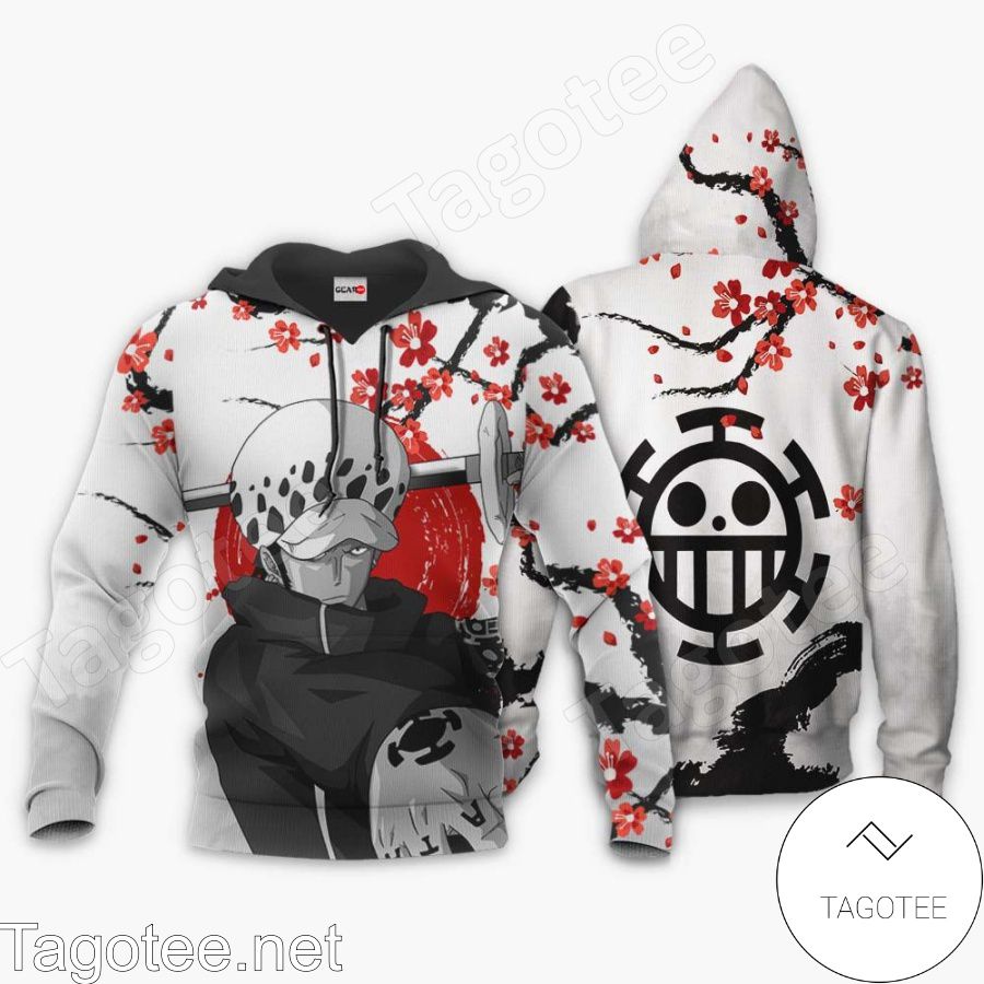 Trafalgar Law Japan Style One Piece Anime Jacket, Hoodie, Sweater, T-shirt b
