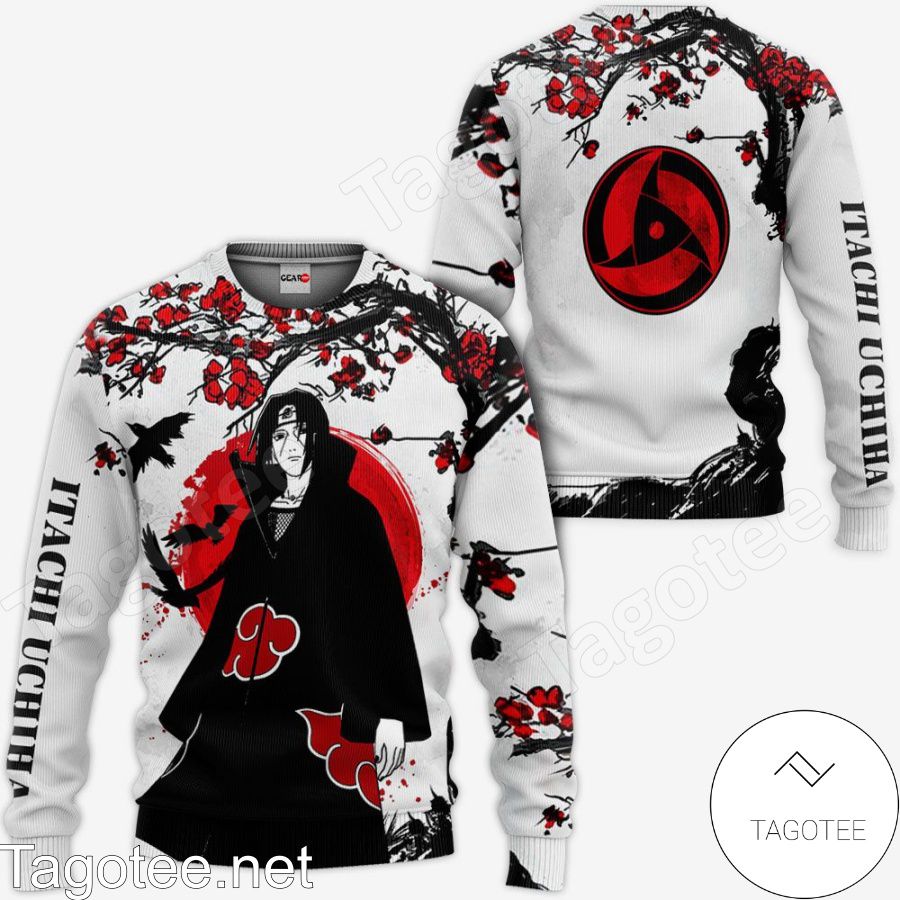 Uchiha Itachi Japan Style Anime Naruto Jacket, Hoodie, Sweater, T-shirt b