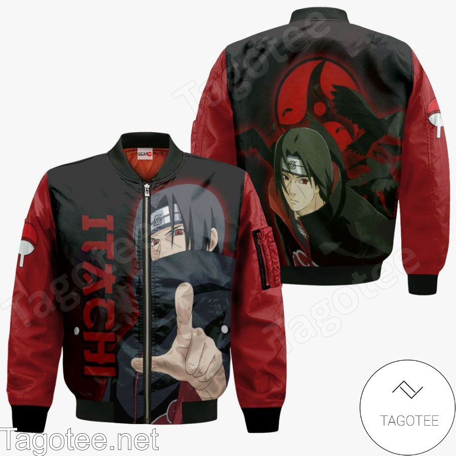 Uchiha Itachi Sharingan Eyes Naruto Anime Jacket, Hoodie, Sweater, T-shirt c