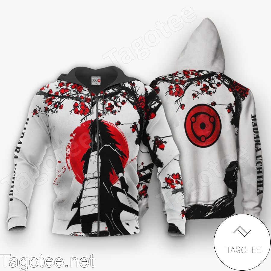 Uchiha Madara Japan Style Custom Naruto Anime Jacket, Hoodie, Sweater, T-shirt