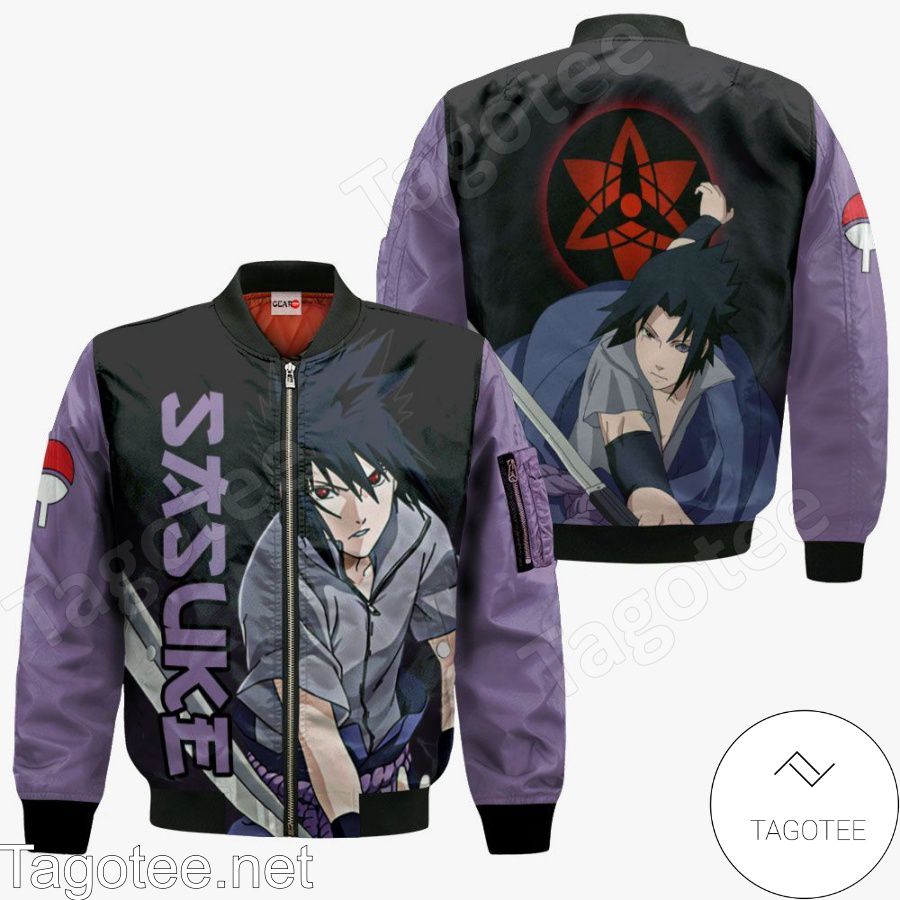 Uchiha Sasuke Sharingan Eyes Naruto Anime Jacket, Hoodie, Sweater, T-shirt c