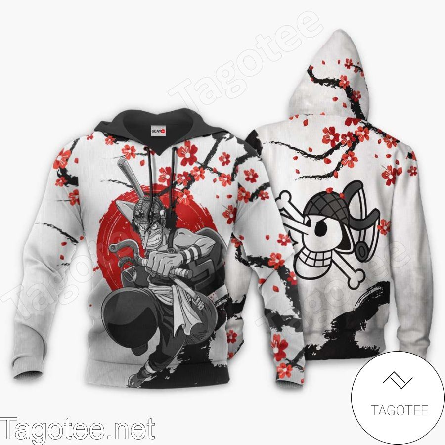 Usopp Japan Style One Piece Anime Jacket, Hoodie, Sweater, T-shirt b