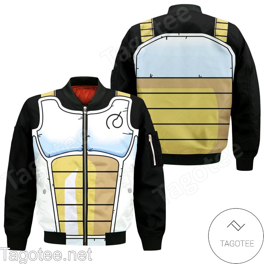 Vegeta Saiyan Battle Armor Dragon Ball Super Apparel Jacket, Hoodie, Sweater, T-shirt c