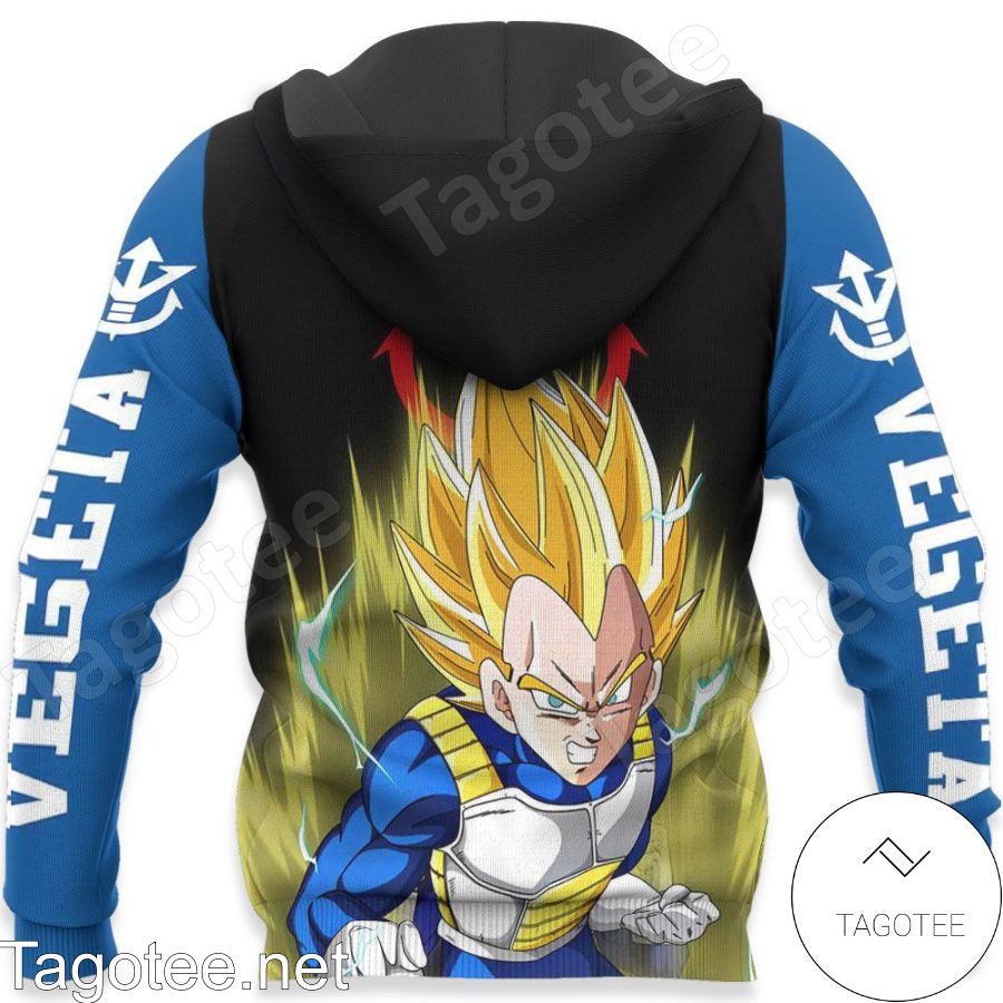 Vegeta Super Saiyan Costume Dragon Ball Anime Jacket, Hoodie, Sweater, T-shirt x
