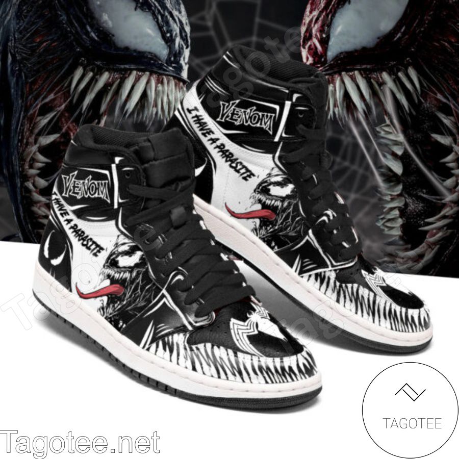 Venom I have a Parasite Air Jordan Black Air Jordan High Top Shoes Sneakers
