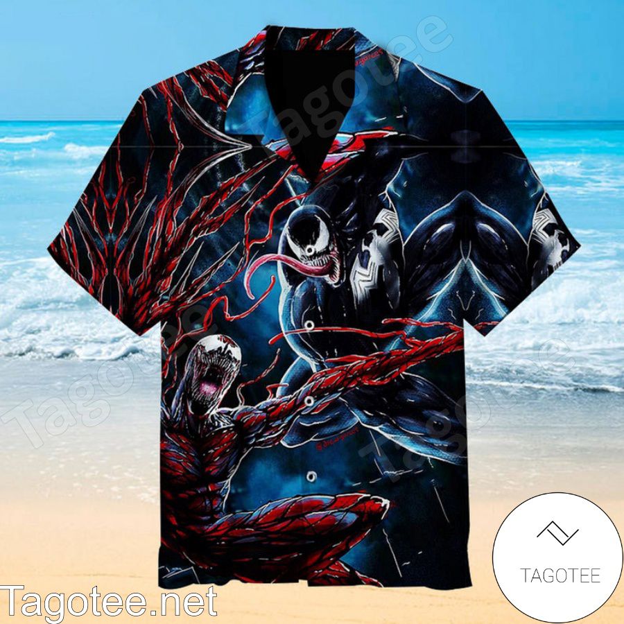 Venom Let There Be Carnage Hawaiian Shirt And Short