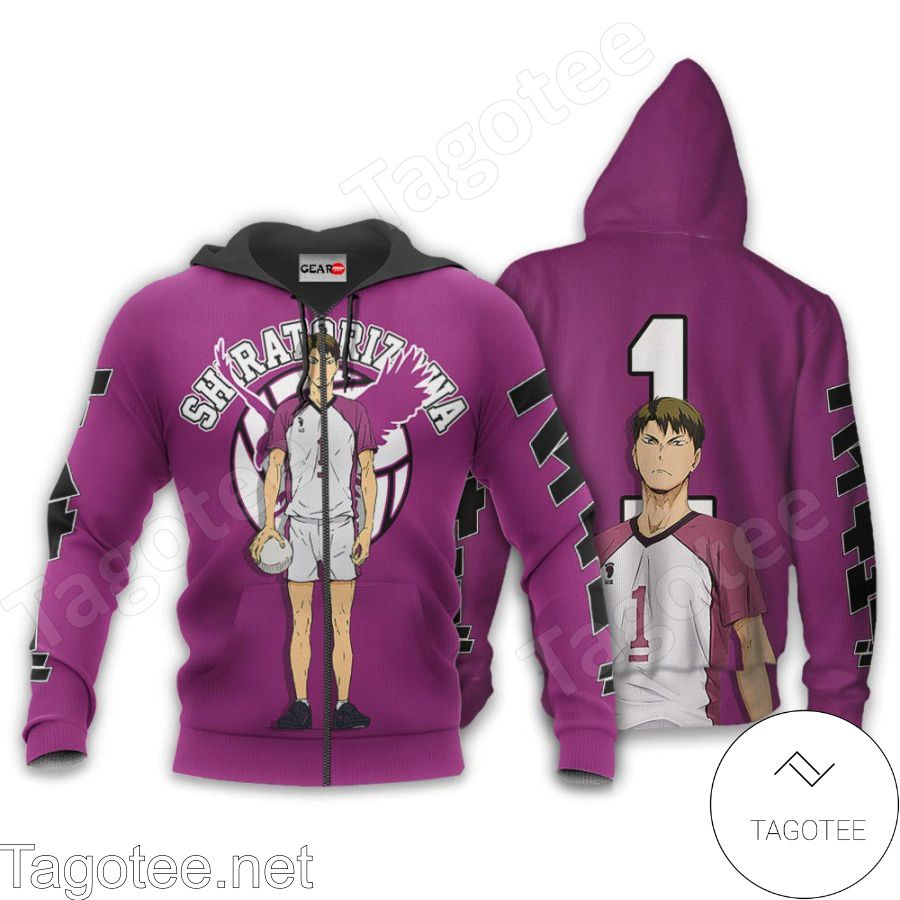 Wakatoshi Ushijima Haikyuu Anime Jacket, Hoodie, Sweater, T-shirt