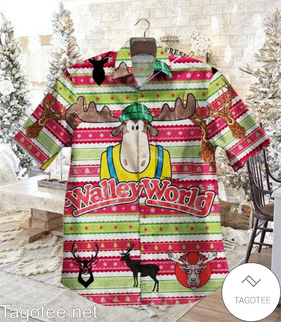 Walley World Ugly Christmas Hawaiian Shirt