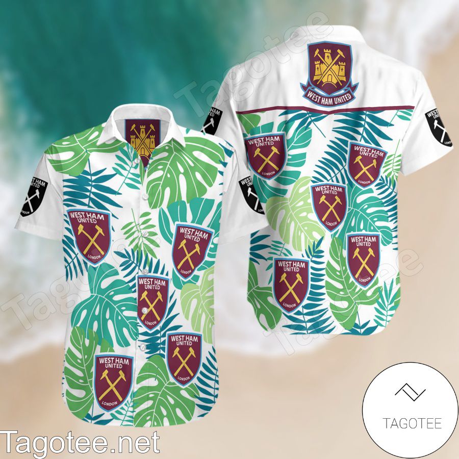 West Ham United F.C Hawaiian Shirt And Short