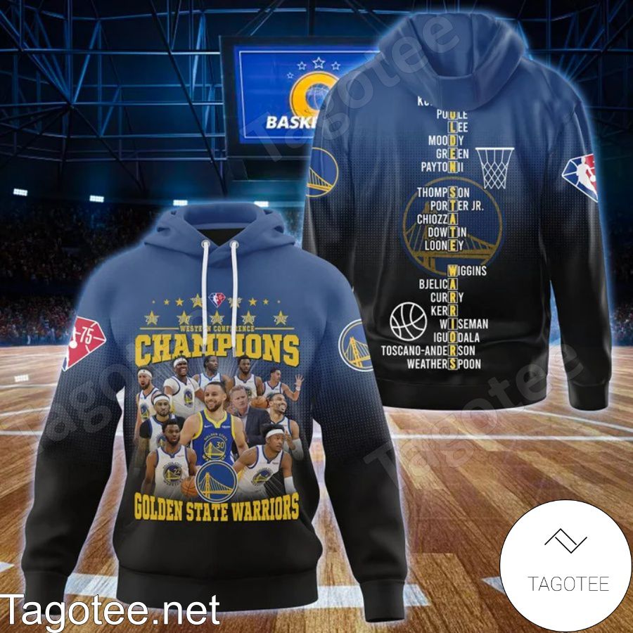 Western Conference Champions Golden State Warriors 3D Shirt, Hoodie, Sweatshirt a