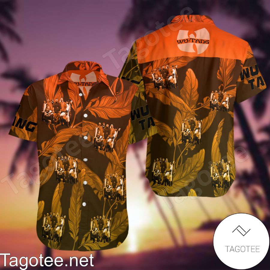 Wu Tang Clan Hawaiian Shirt And Short
