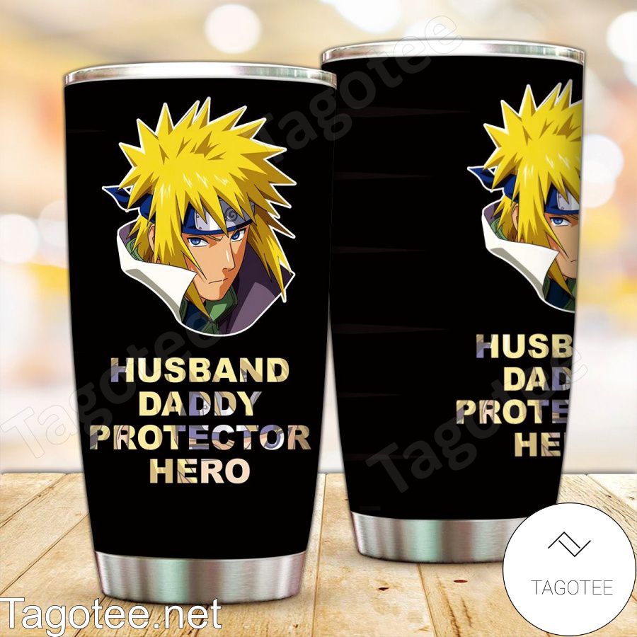 Yellow Flash Minato Husband Daddy Protector Hero Tumbler