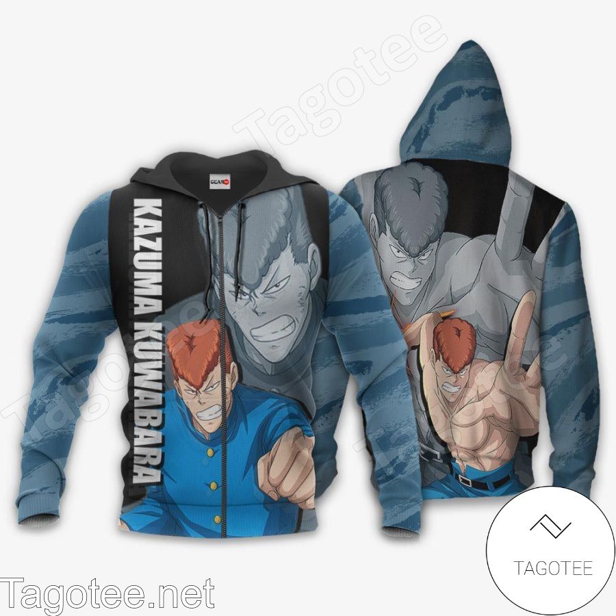 Yu Yu Hakusho Kazuma Kuwabara Anime Jacket, Hoodie, Sweater, T-shirt