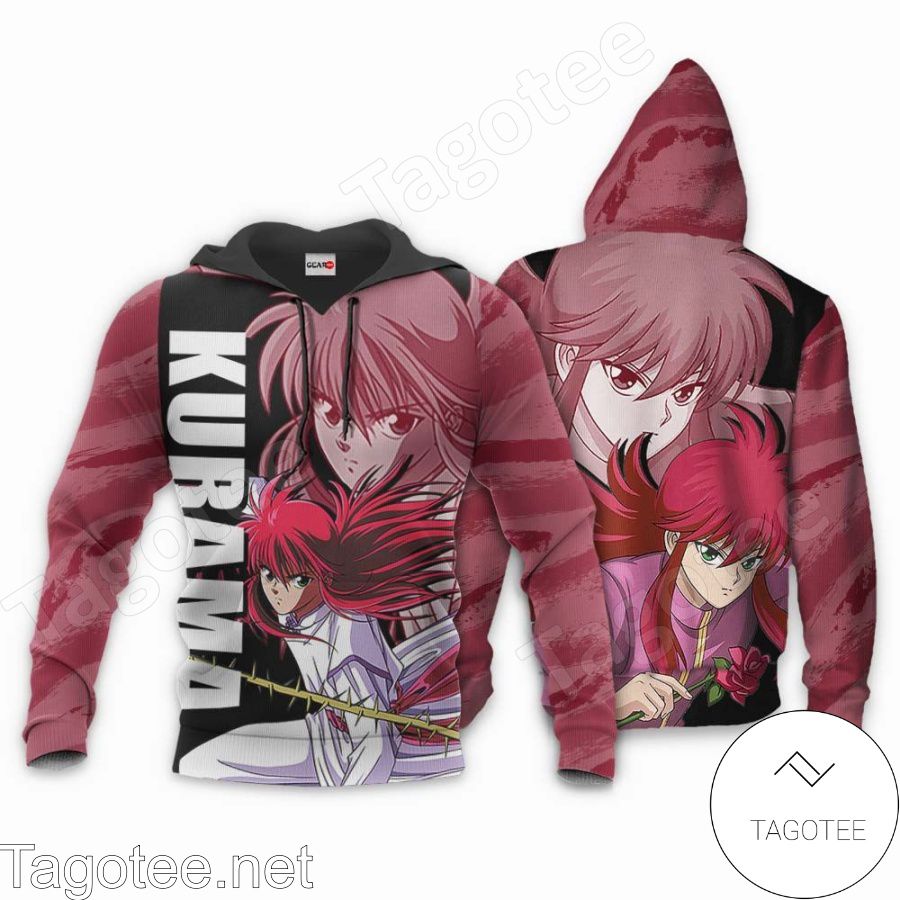 Yu Yu Hakusho Kurama Anime Jacket, Hoodie, Sweater, T-shirt b