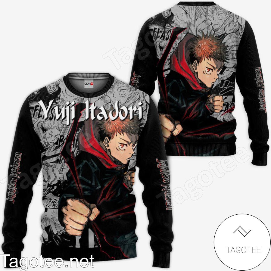 Yuji Itadori Jujutsu Kaisen Anime Manga Jacket, Hoodie, Sweater, T-shirt a