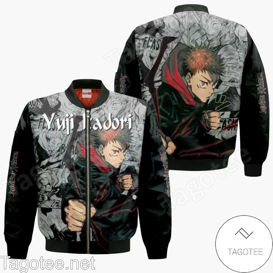 Yuji Itadori Jujutsu Kaisen Anime Manga Jacket, Hoodie, Sweater, T-shirt c
