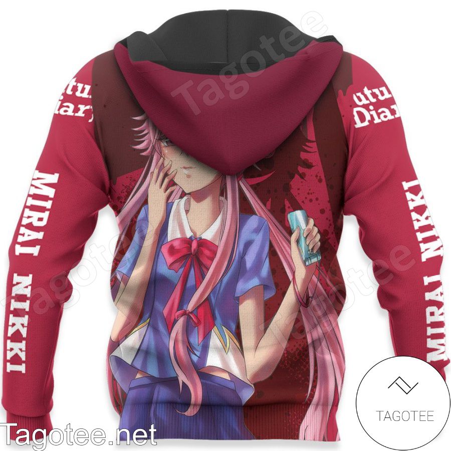 Yuno Gasai Future Diary Mirai Nikki Anime Jacket, Hoodie, Sweater, T-shirt x