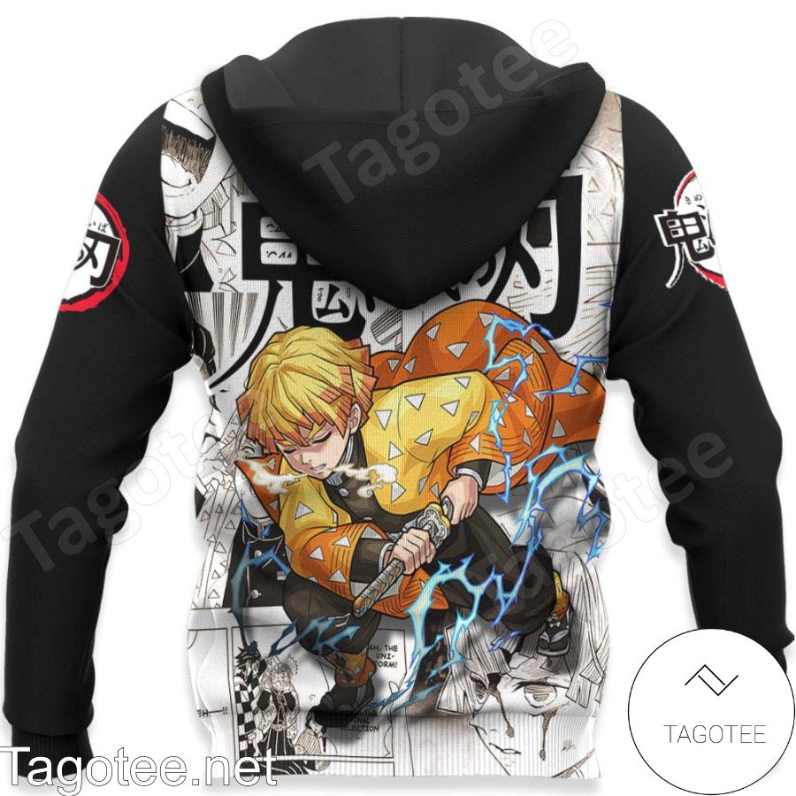 Zenitsu Demon Slayer Anime Manga Jacket, Hoodie, Sweater, T-shirt x