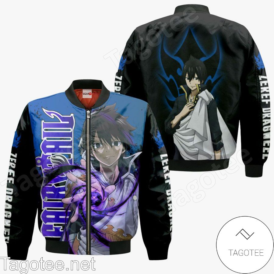 Zeref Dragneel Fairy Tail Anime Merch Stores Jacket, Hoodie, Sweater, T-shirt c