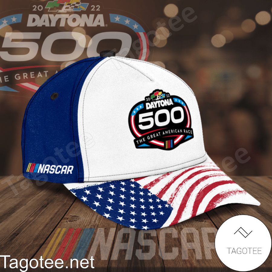 2022 Daytona 500 The Great American Race American Flag Cap a