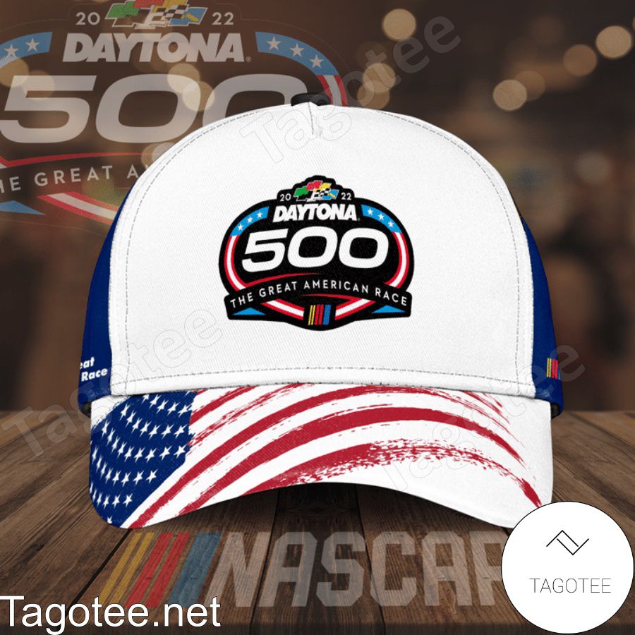 2022 Daytona 500 The Great American Race American Flag Cap
