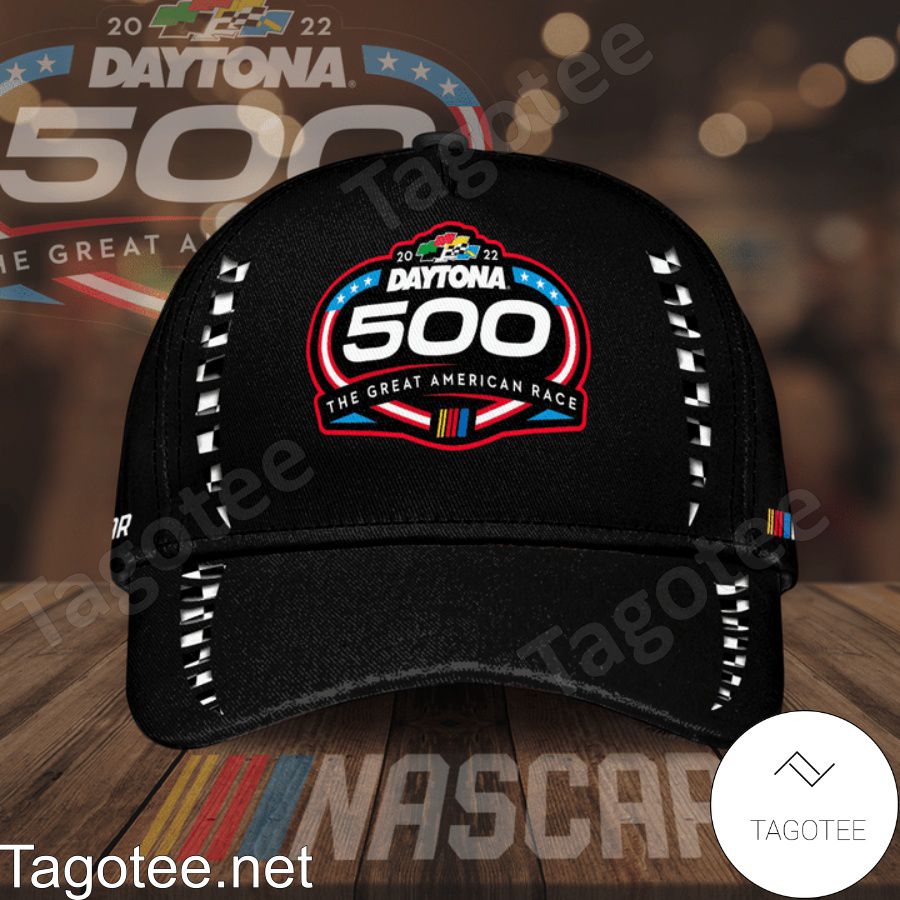 2022 Daytona 500 The Great American Race Black Cap