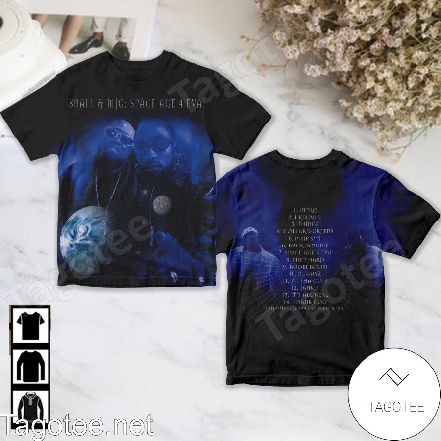 8ball And Mjg Space Age 4 Eva Album Cover Shirt
