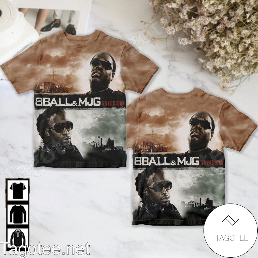 8ball And Mjg Ten Toes Down Album Cover Shirt